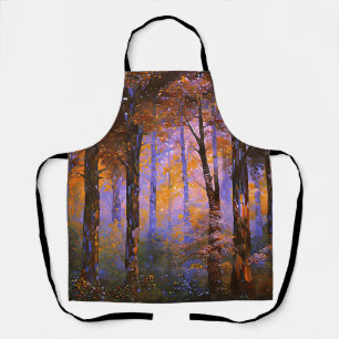 A Symphony of Leaves - Woodland Landscape Apron