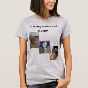 A T-Shirt for funeral and/or memorial