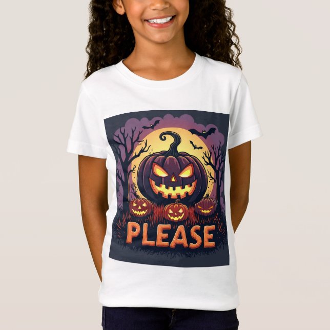 a T-shirt for Halloween (Front)