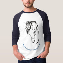 A T-shirt for him who loves horses
