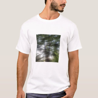 a T-shirt with a picture of a tree 