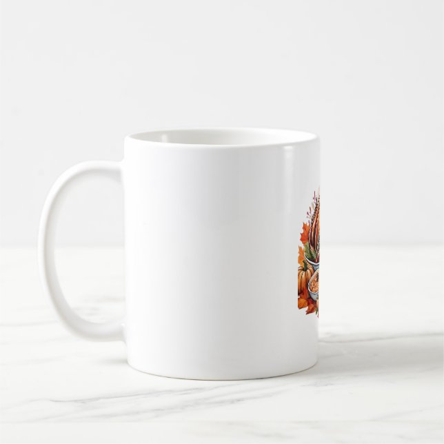 A Table Full of Gratitude Classic T-Shirt Coffee Mug (Left)