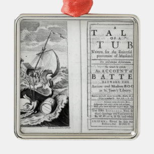 'A Tale of a Tub' Metal Tree Decoration