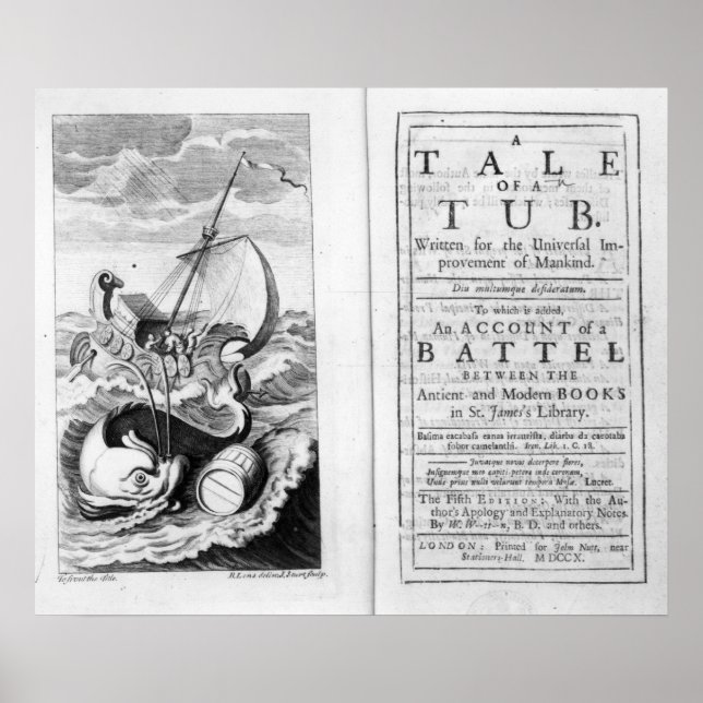 'A Tale of a Tub' Poster (Front)