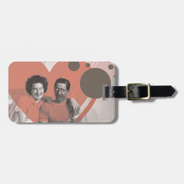 a tangible dream luggage tag (Front Horizontal)