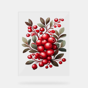 A Tart & Tasty Superfruit Classic T-Shirt Acrylic Sign