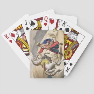 A Tartar with his Horse, engraved by the Thierry B Playing Cards