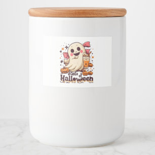A Taste of Halloween Food Label