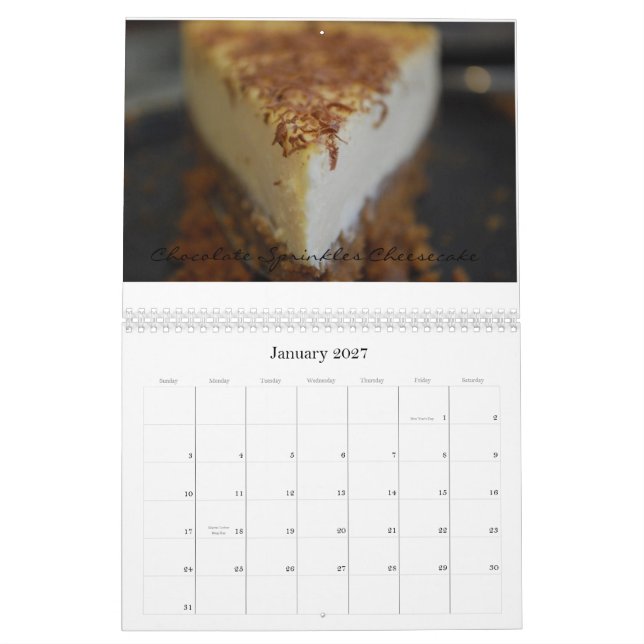 A Tasty Calendar 2010 (Jan 2027)