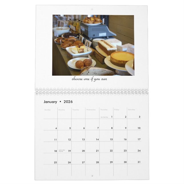 A Tasty Calender 2009 Calendar (Jan 2026)