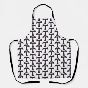 A tau cross Saint Anthony cross Apron