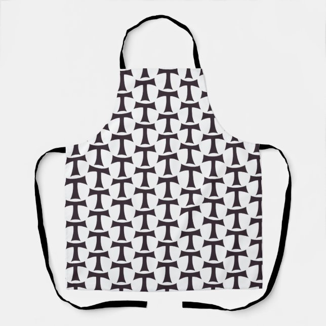 A tau cross Saint Anthony cross Apron (Front)