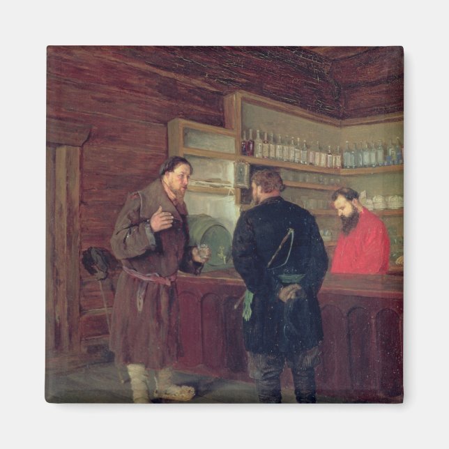 A Tavern, 1889 Magnet (Front)