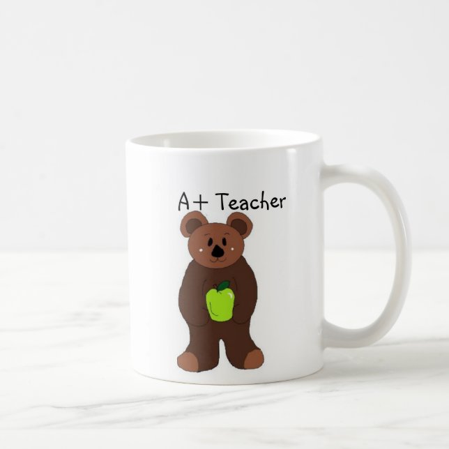 A+ Teacher Coffee Mug (Right)