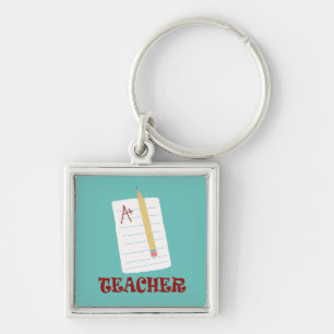 A+ Teacher Key Ring