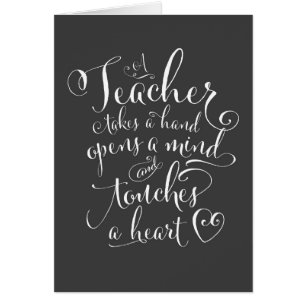 A Teacher Takes a Hand Opens a Mind