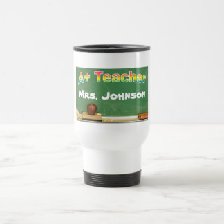 A+ Teacher Travel Mug