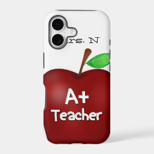 A+ Teacher's Apple Phone Case