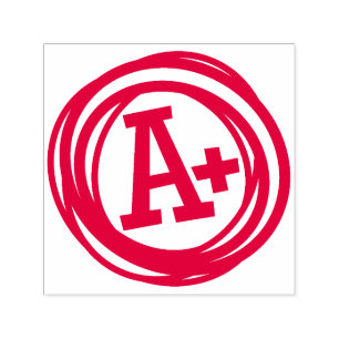 A+ Teachers Award Self-inking Stamp