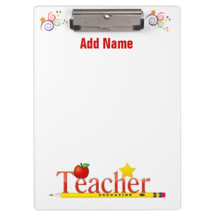 A Teacher's Clipboard