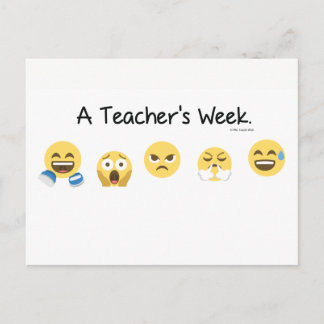 A Teacher's Week Postcard