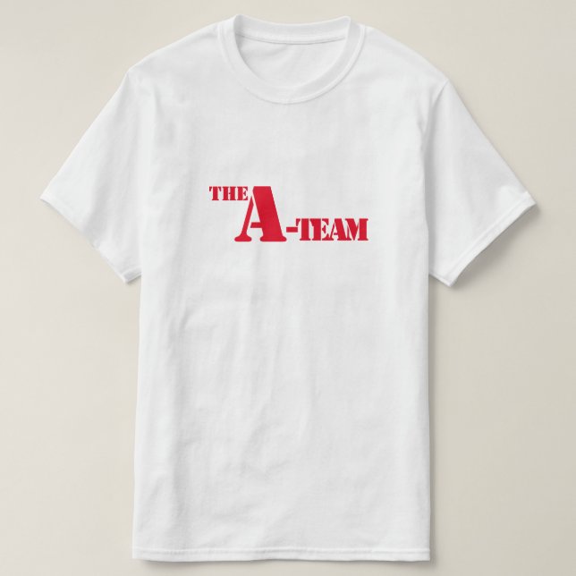 A-Team logo with van shirt (Design Front)