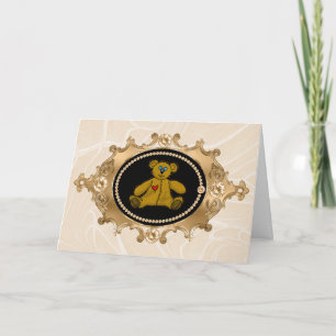 A Teddy Bear Love Card