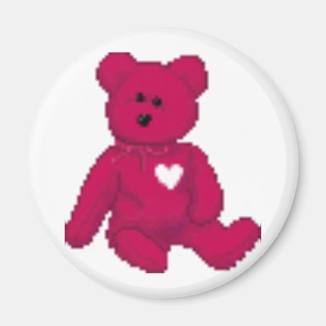a teddy bear magnet (Front)