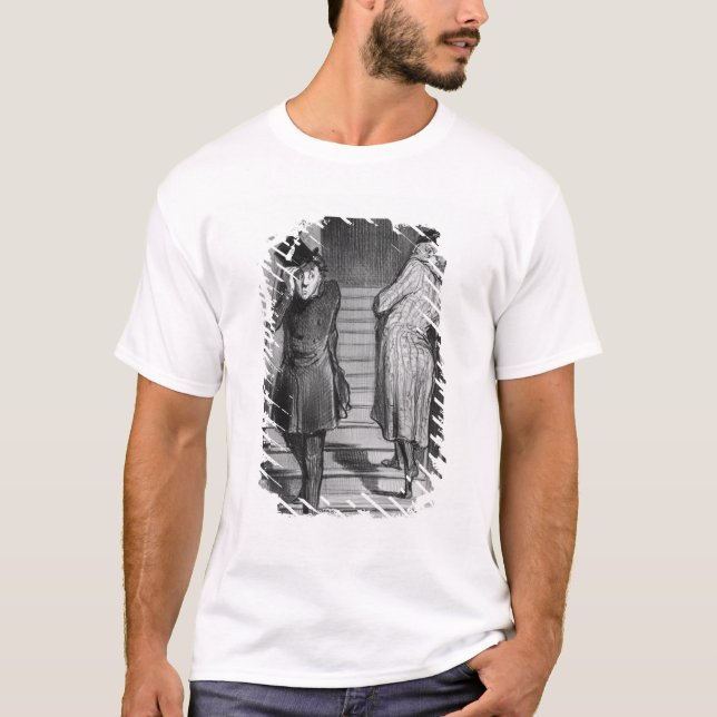 A tenant who owes three terms T-Shirt (Front)