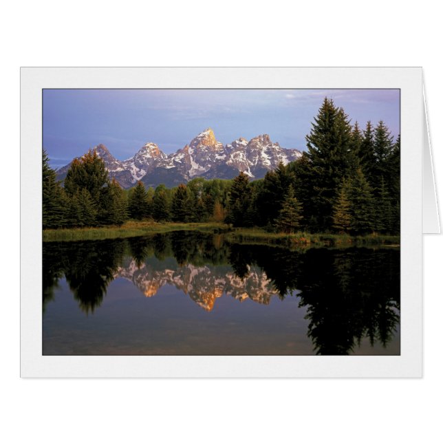 "A Teton Morning" (Front Horizontal)
