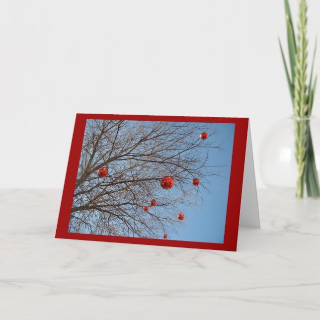 A Texan Christmas Tree Holiday Card (Front)