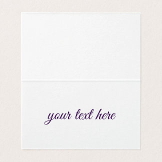 A thank you flower card