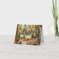 A Thanksgiving Feast in a Tropical Setting