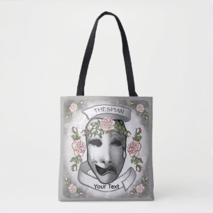 A Thespian Actor Masks Tote Bag