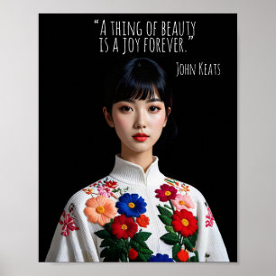 A thing of beauty is a joy forever poster