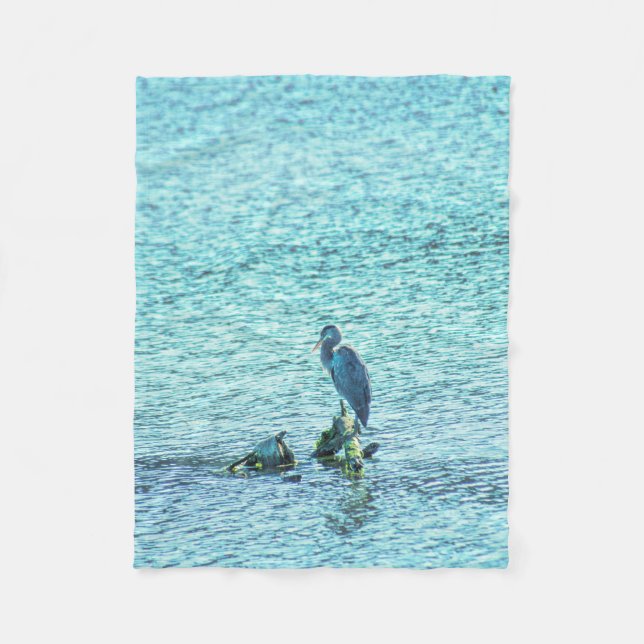 A Thinker Fleece Blanket (Front)