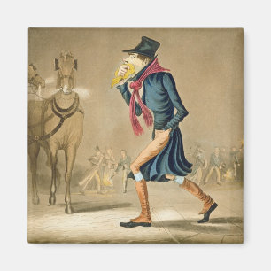 A Thoroughbred November & London Particular, engra Magnet