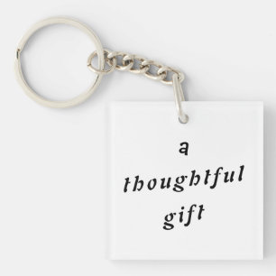 A Thoughtful Gift Quirky Pun Gift Friends Humour Key Ring