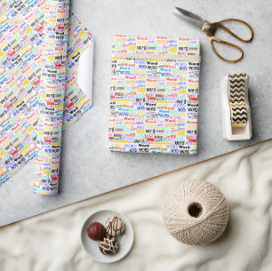 A Thousand Words - 1000 Words Wrapping Paper