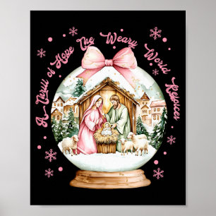 A Thrill Of Hope The Weary World Rejoices O Holy C Poster