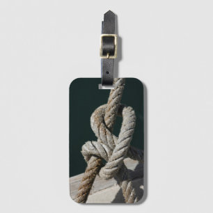 A Tied Knot On A Jetty Portugal Luggage Tag