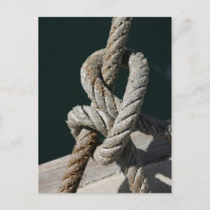 A Tied Knot On A Jetty Portugal Postcard