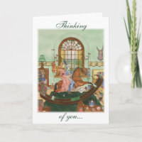 "A Time For Pretending" Card
