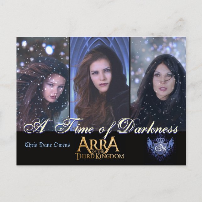 A Time of Darkness - postcard (Front)