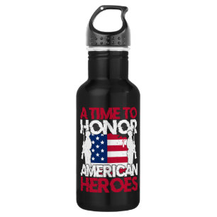 A Time To Honour America Heroes 532 Ml Water Bottle