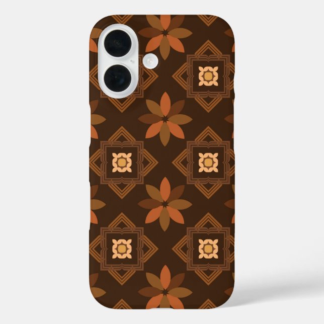 A timeless african pattern with floral pattern Case-Mate iPhone case (Back)