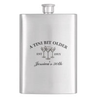 A Tini Bit Older Black Martini Birthday Party 