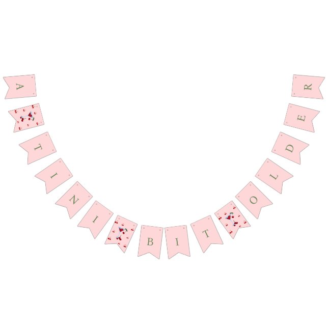 A Tini Bit Older Cherrytini Birthday Bunting (All)