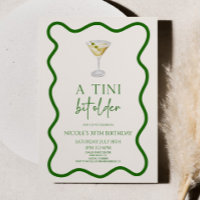 A Tini Bit Older Dirty Martini Birthday Party