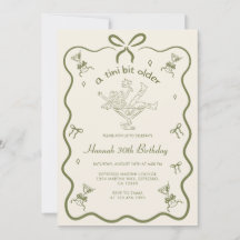 A Tini Bit Older Espresso Martini Bow Birthday